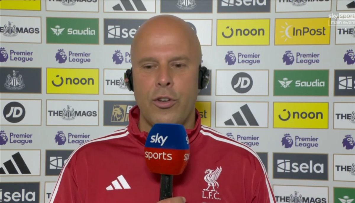 <strong>المدرب الهولندي آرني سلوت المدير الفني لفريق ليفربول</strong>