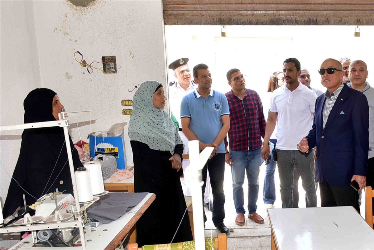 محافظ الأقصر وجولة تفقدية بالبر الغربي 