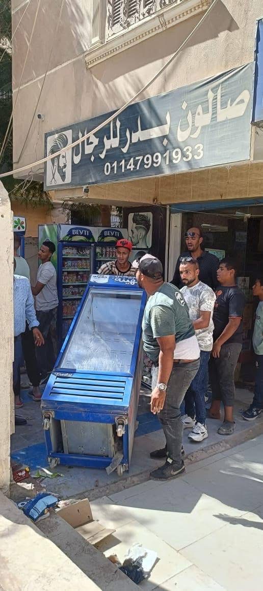 رفع 700 حالة إشغال ومخالفة بهضبة الأهرام