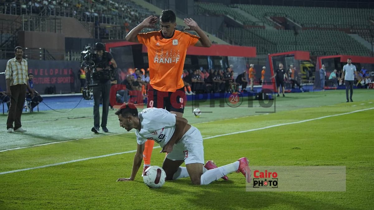 <strong>صورة من مباراة الزمالك وفاركو </strong>