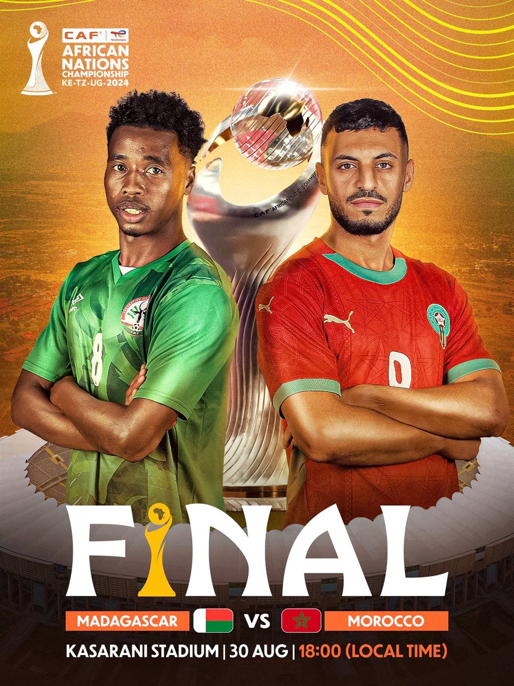 <strong>نهائي كأس الأمم الإفريقية للملحيين بين المغرب ومدغشقر</strong>