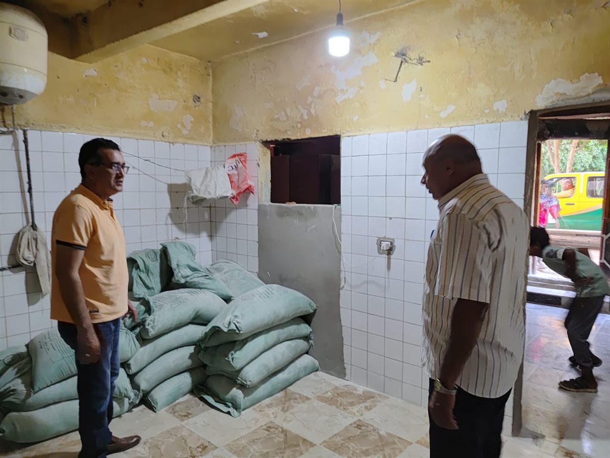 حملات على المخابز والأسواق لتموين الاقصر 