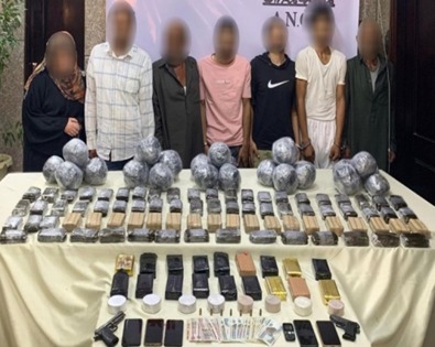 حملة أمنية لضبط بؤر إجرامية لجالبي المواد المخدرة (6)