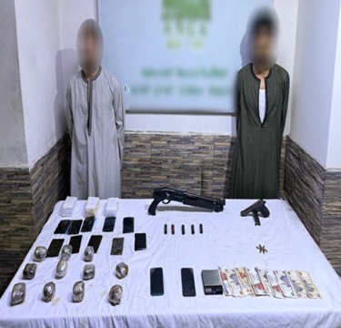 حملة أمنية لضبط بؤر إجرامية لجالبي المواد المخدرة (9)