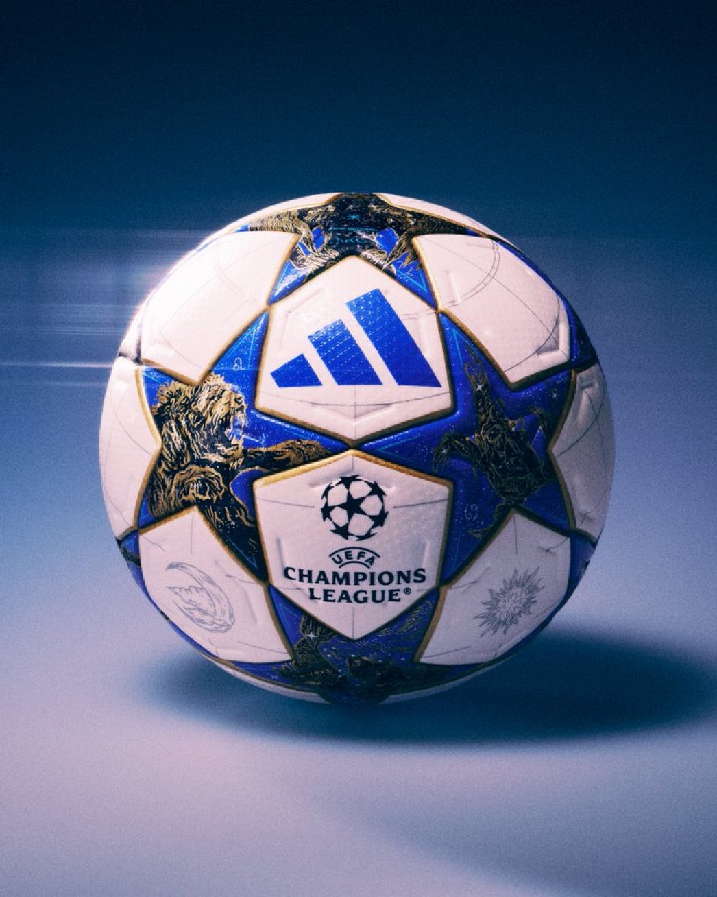 التصميم الجديد لكرة دوري أبطال أوروبا