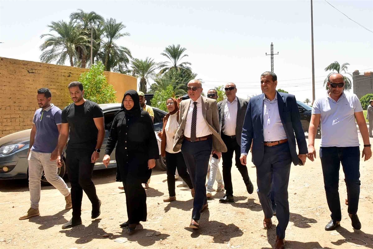 جولة محافظ الأقصر