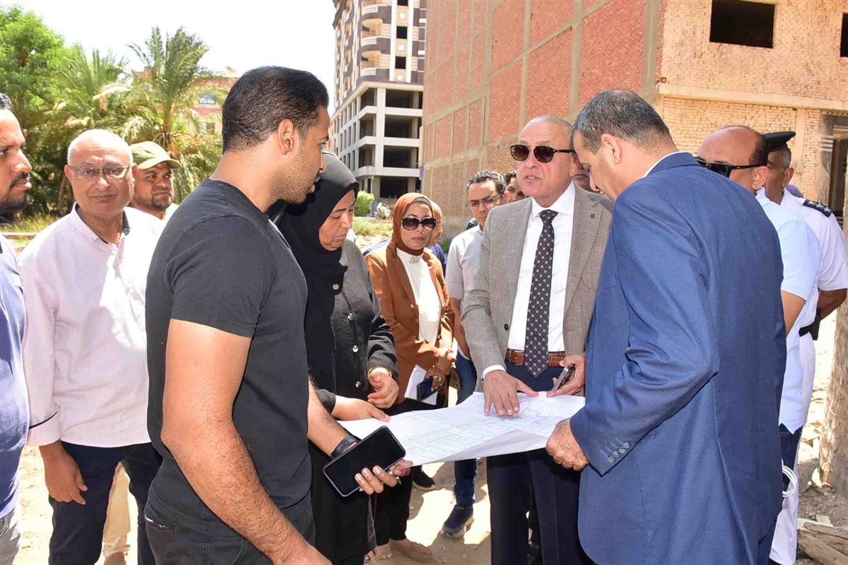 جولة محافظ الأقصر