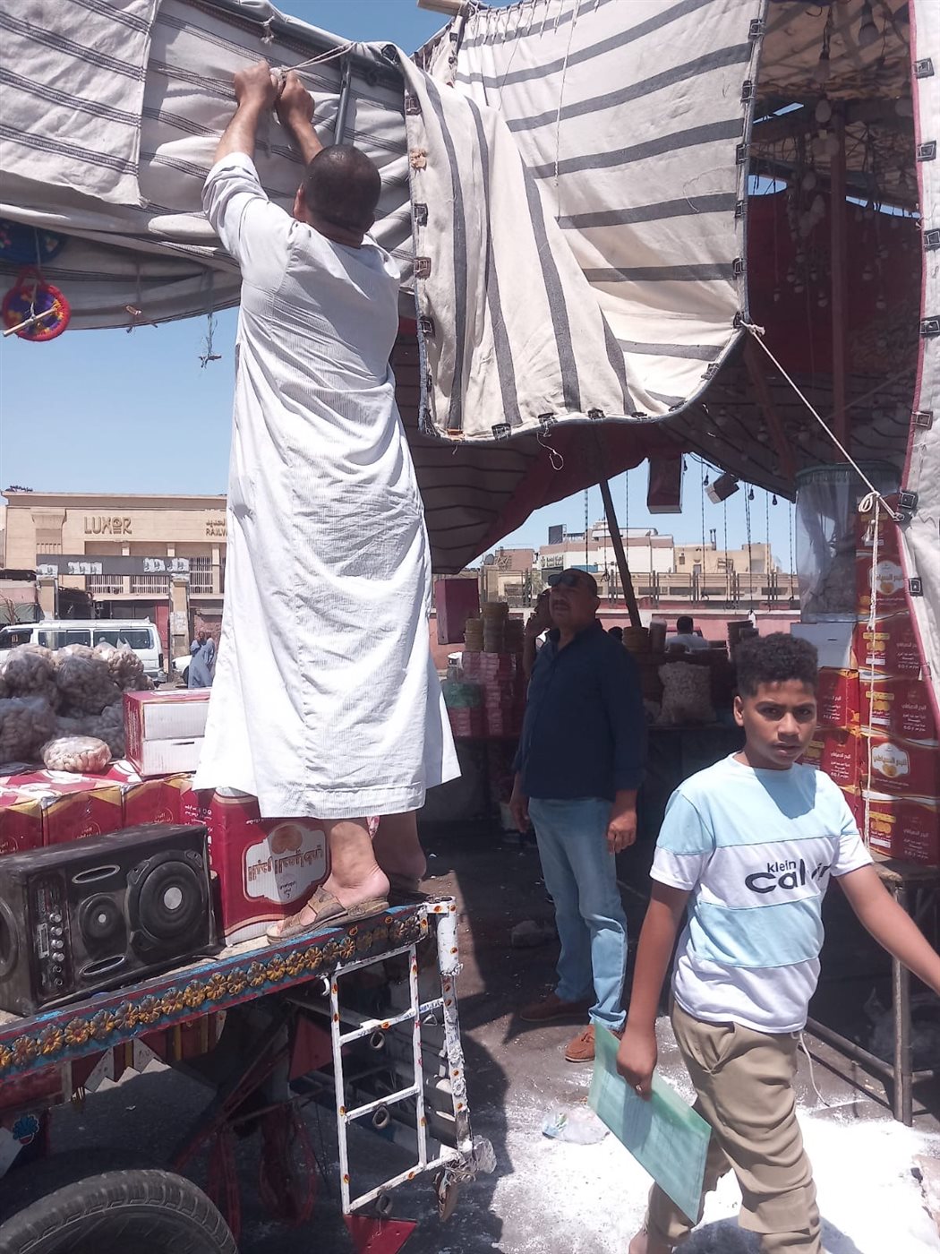 حملة مكبرة على العشوائيات بالأقصر