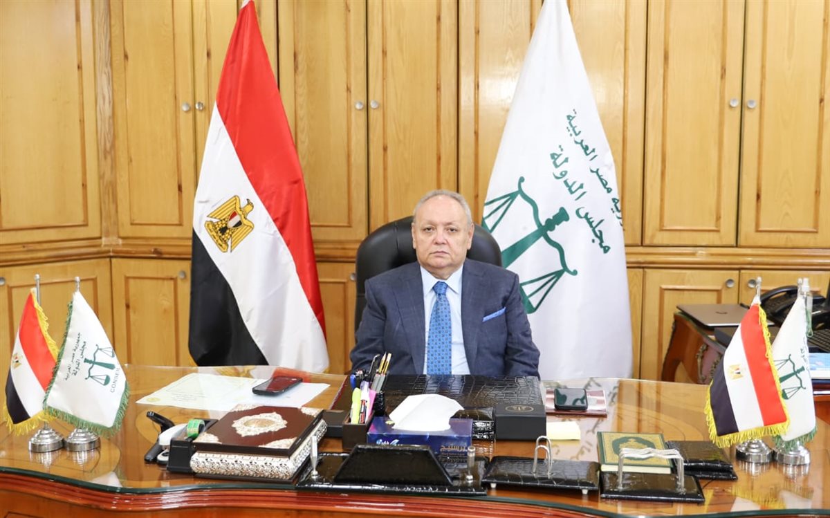 المستشار أسامة يوسف شلبي رئيس مجلس الدولة