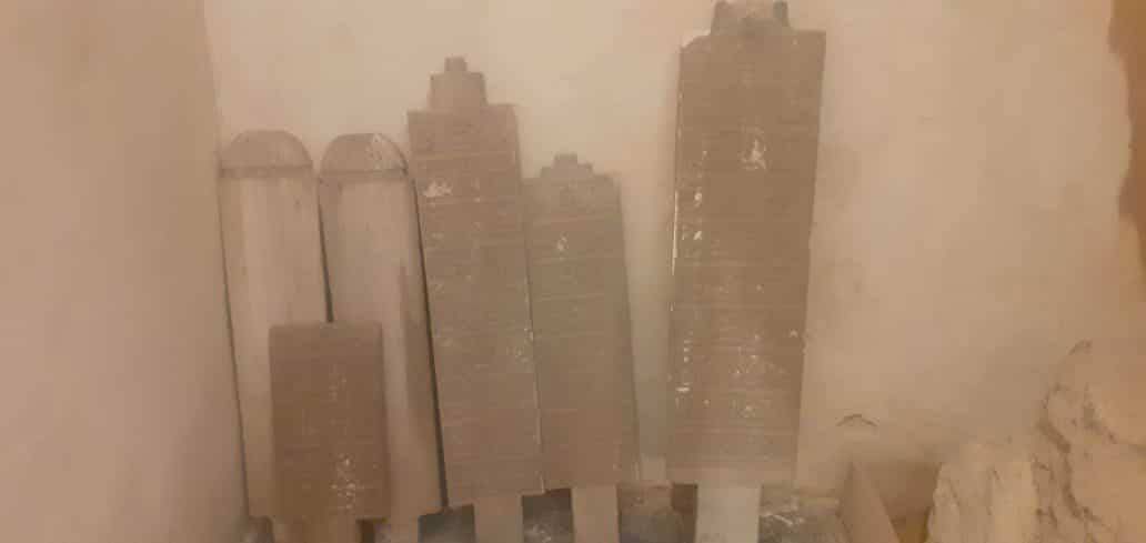 <strong>الآثار تنقذ شواهد عثمانية بمنطقة الإمام الشافعي</strong>