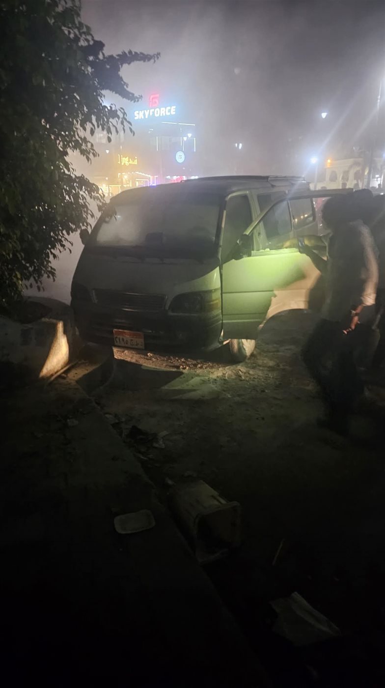 السيطرة على حريق ميكروباص ببورسعيد 