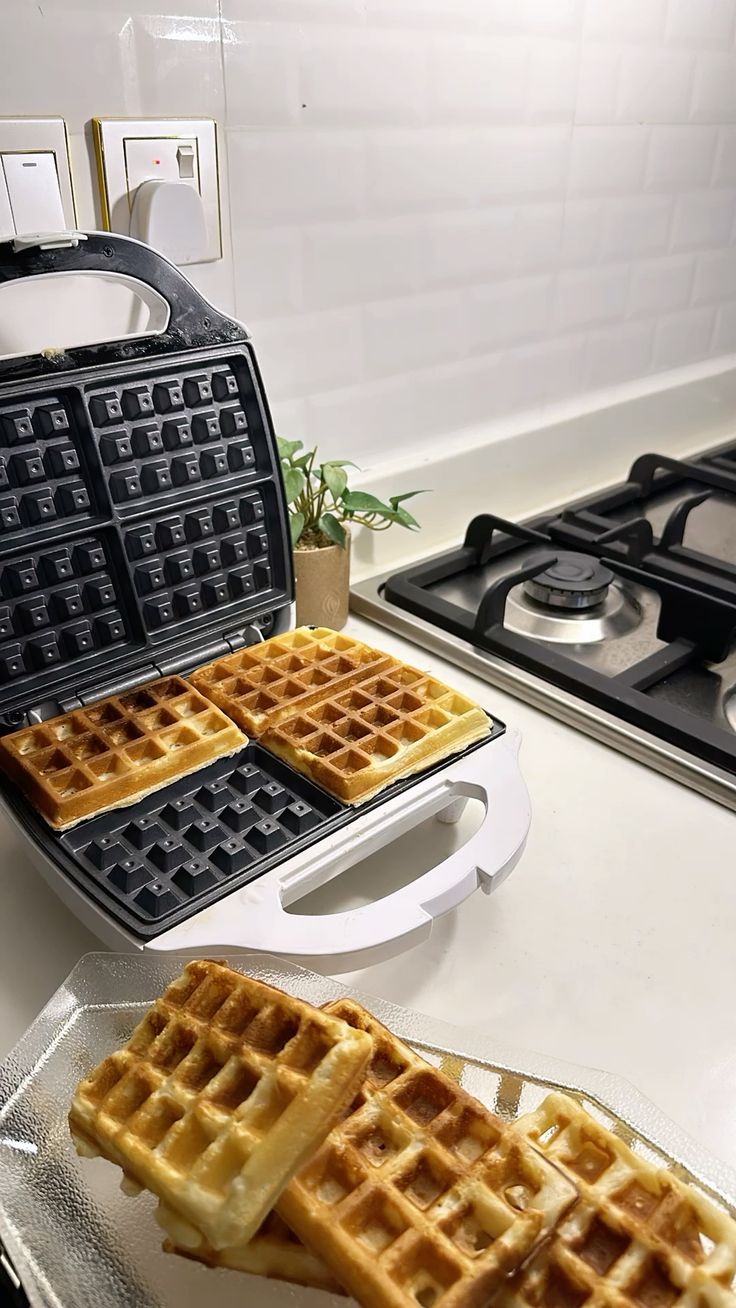 طريقة عمل الوافل المقرمش