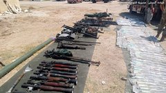 كمية من السلاح الفلسطيني من المخيمات جنوبي الليطاني