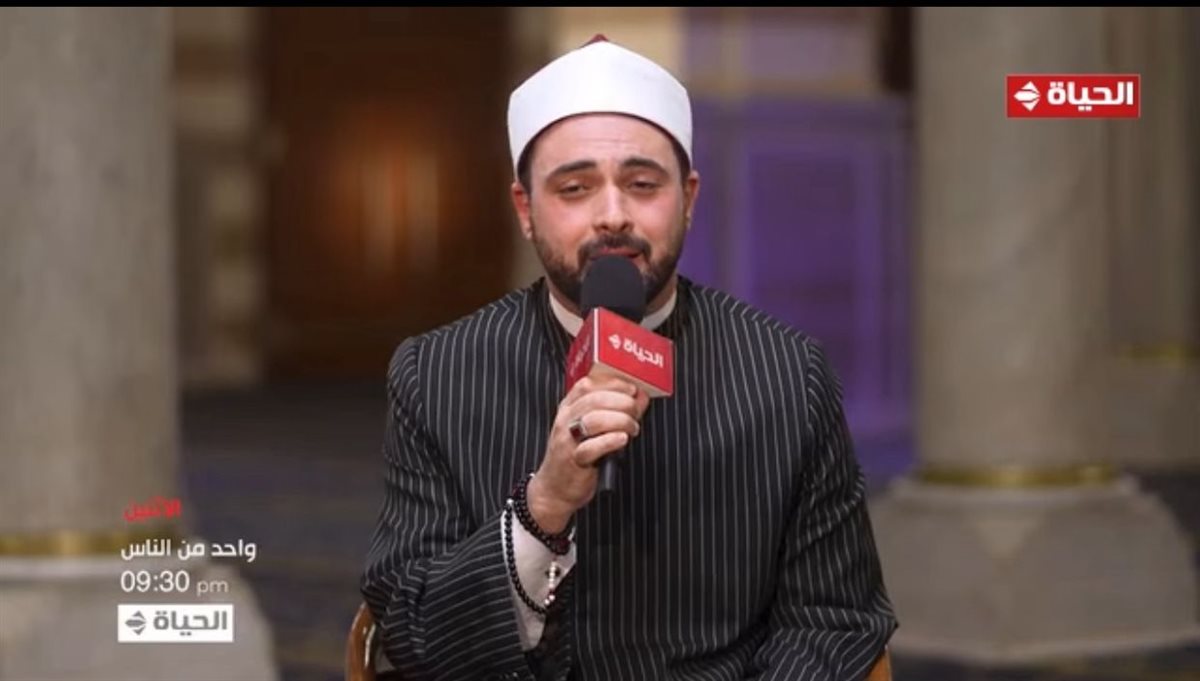 لقطات من حلقة عمرو الليثي عن المولد النبوي الشريف في رحاب مسجد السيدة زينب