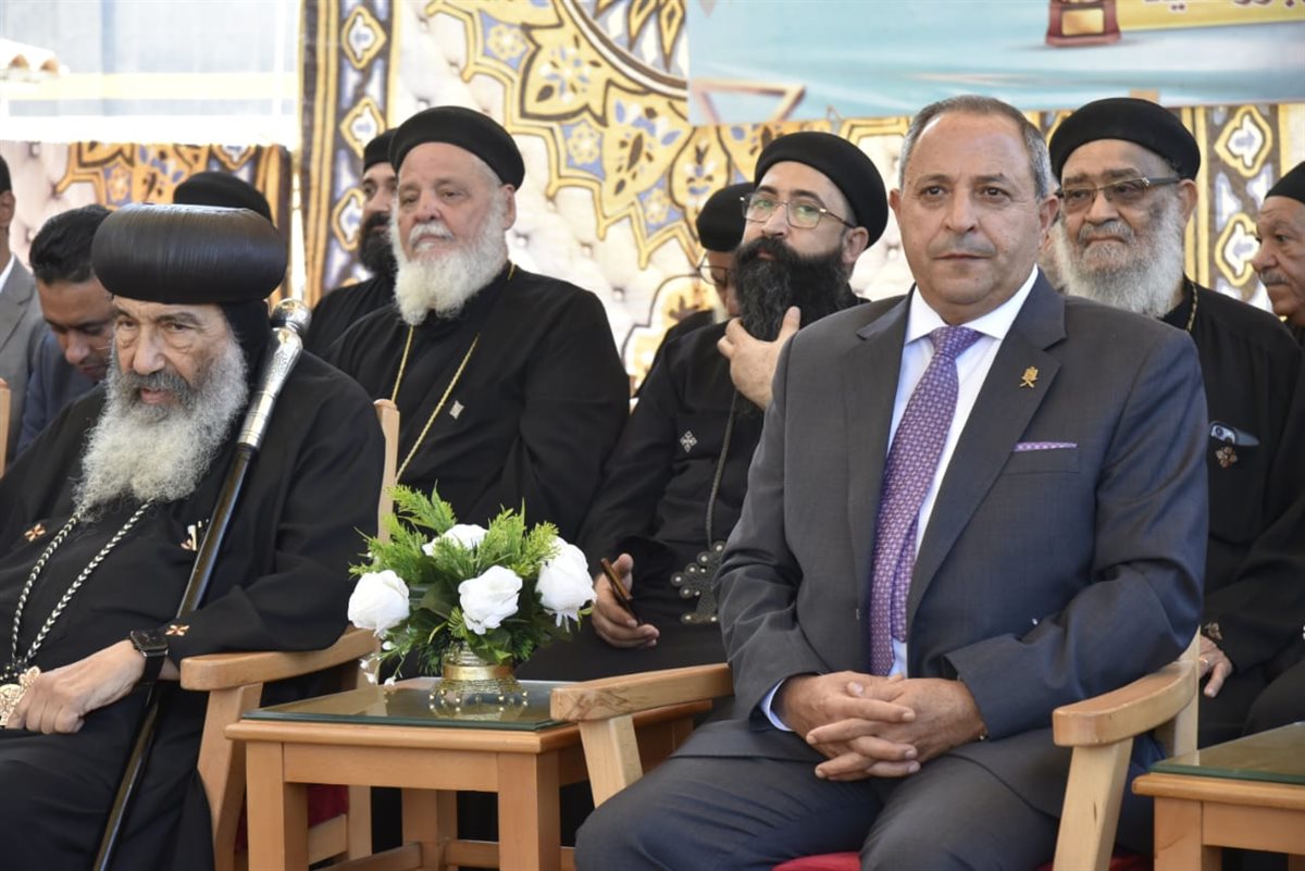 محافظ ومطران بورسعيد