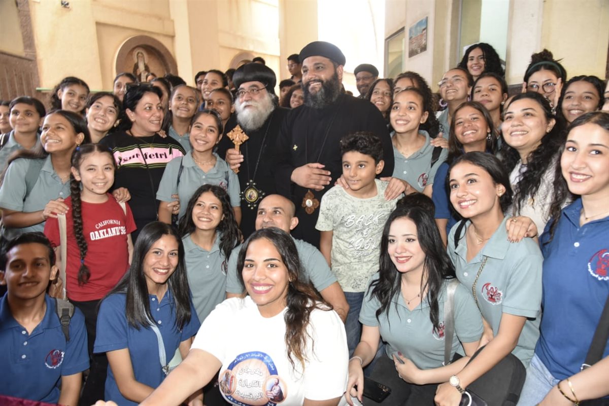 محافظ ومطران بورسعيد