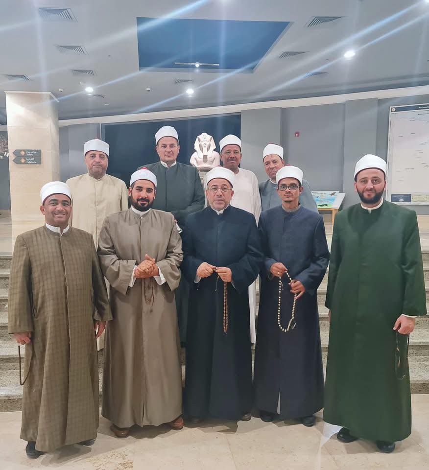 وفد من وزارة الأوقاف يزور متحف آثار شرم الشيخ