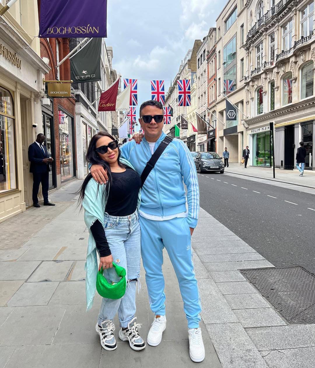 صور المنتج محمد حامد وريم رأفت