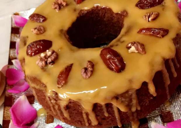 أسهل طريقة لعمل كيكة التمر الهشة في البيت