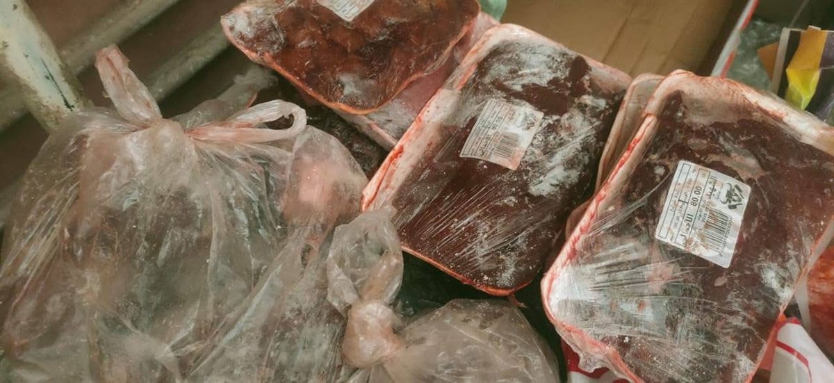 ضبط لحوم ودواجن غير صالحة للاستهلاك الآدمي بالأقصر
