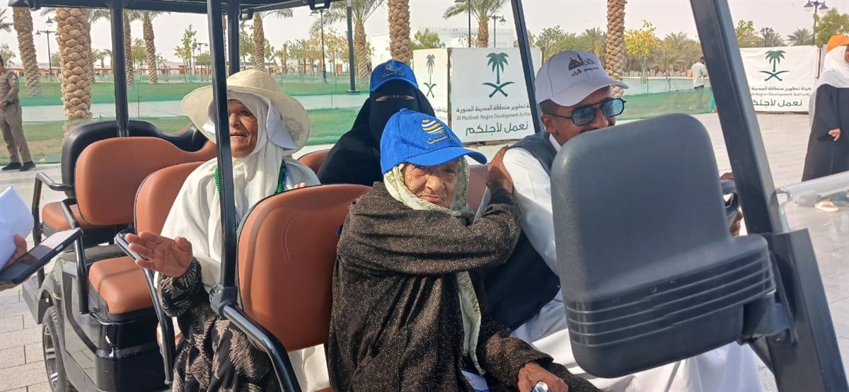 أكبر معمرة بالفيوم بالمدينة المنورة