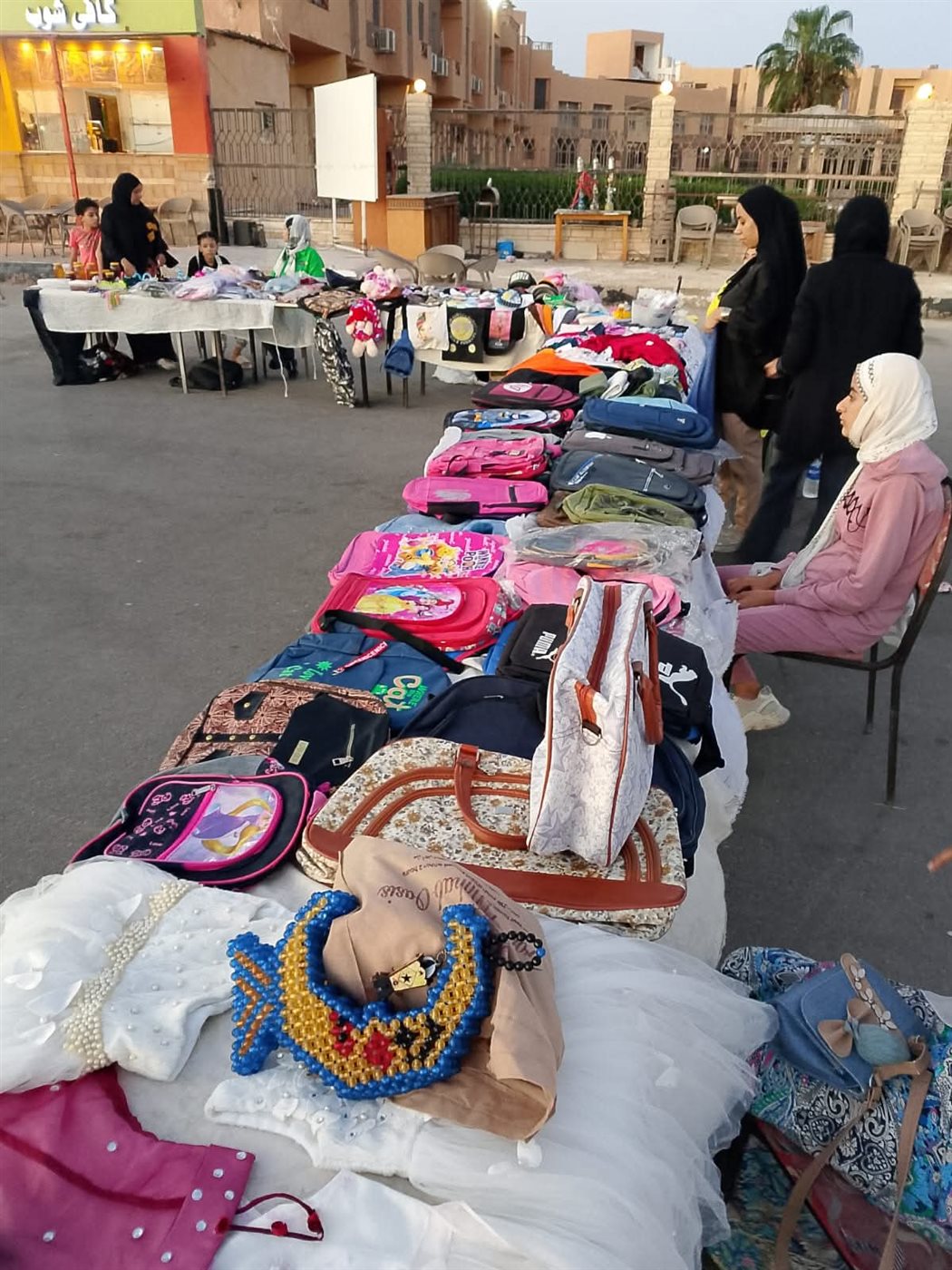 جانب من المشغولات البدوية والسيناوية بطور سيناء 