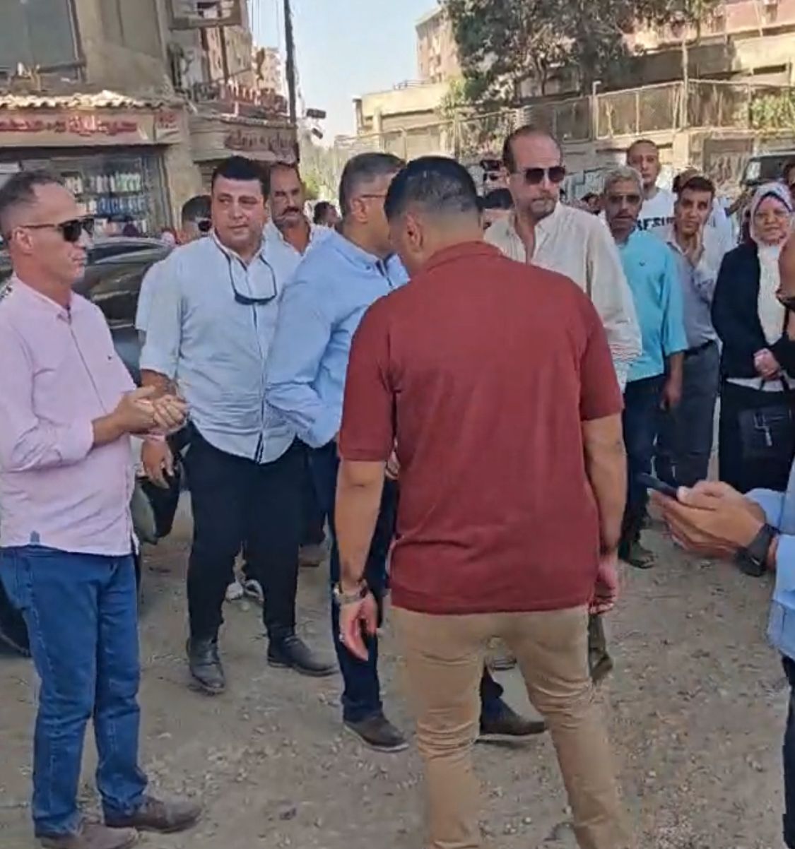 جانب من جولة محافظ الجيزة