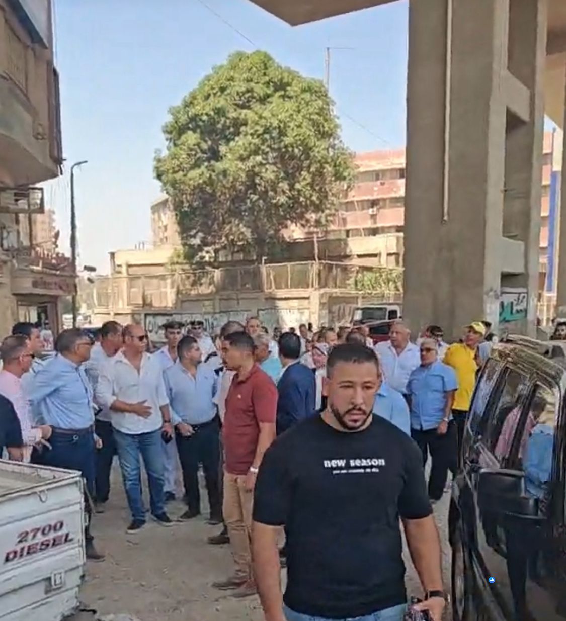 جانب من جولة محافظ الجيزة