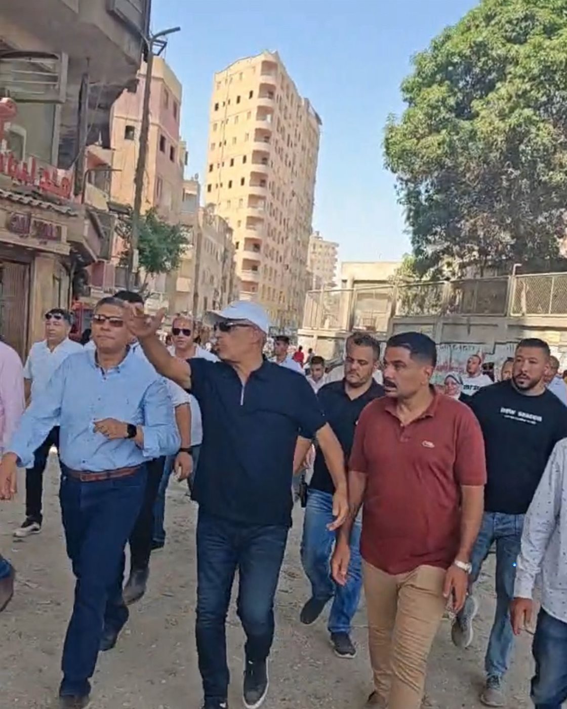جانب من جولة محافظ الجيزة