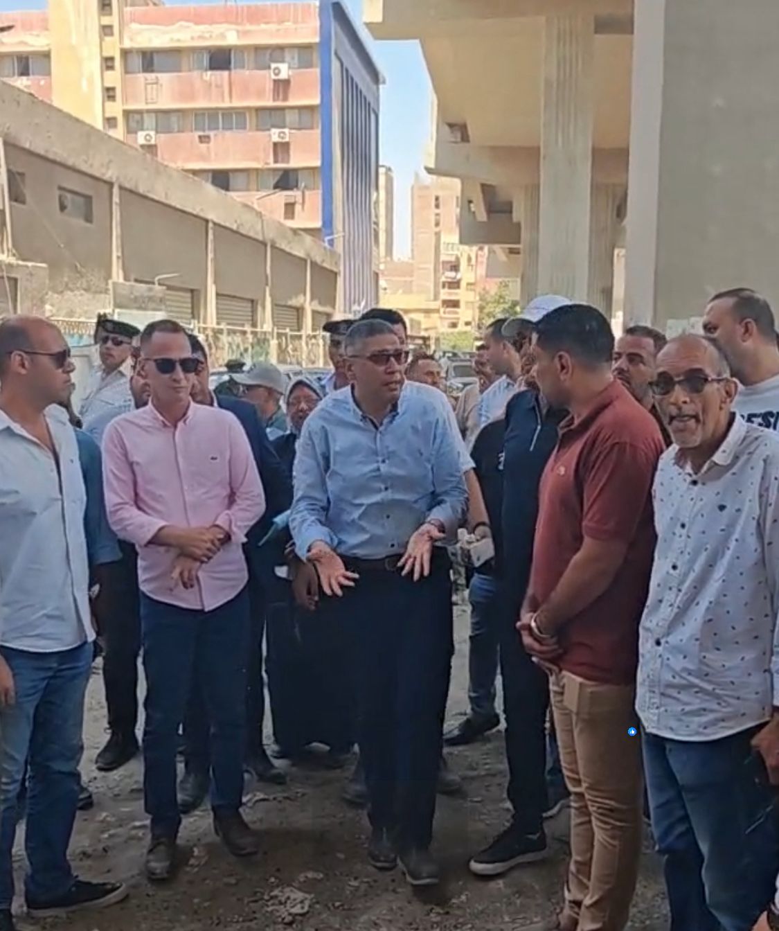 جانب من جولة محافظ الجيزة