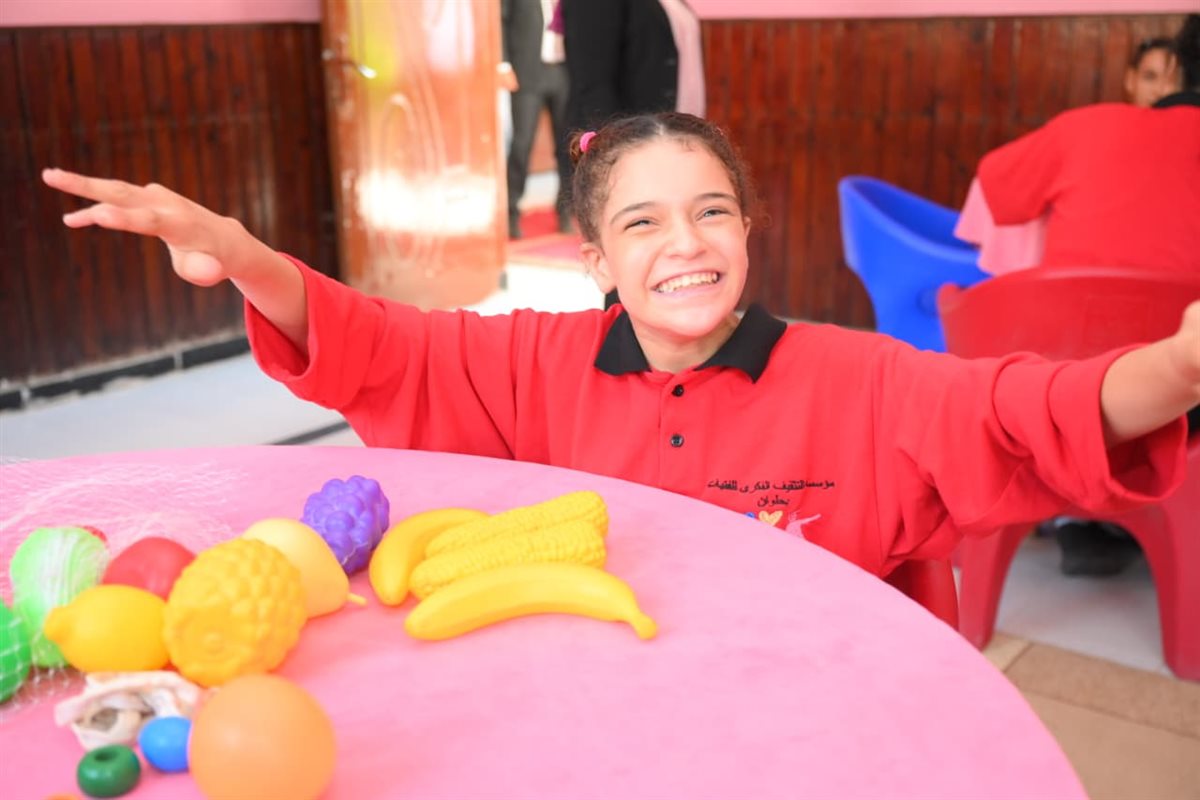 وزيرة التضامن تزور دار رعاية التثقيف الفكري للفتيات بحلوان