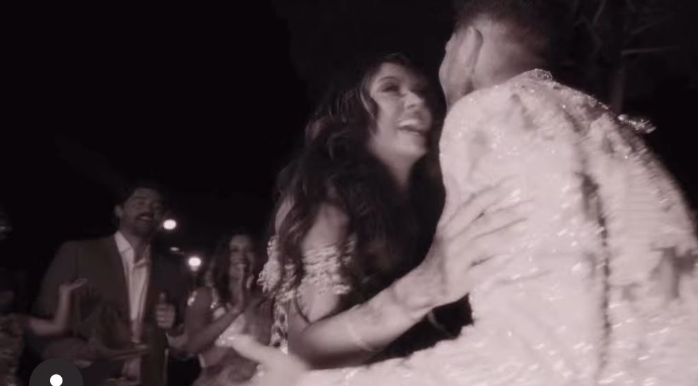 بالطقوس الهندية.. مينا مسعود يحتفل بزفافه على الهندية إميلي شاه صور