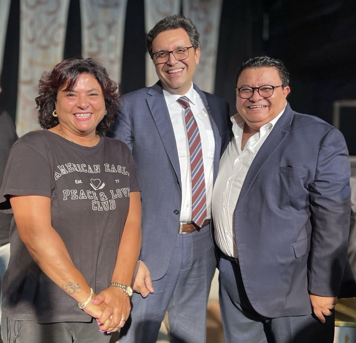 لقطات من حضور وزير الثقافة مسرحية حواديت لـ خالد جلال