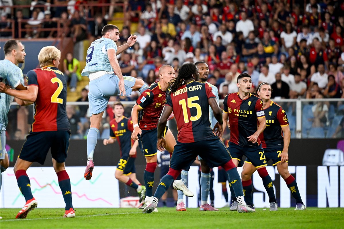 مباراة يوفنتوس وجنوي في الدوري الإيطالي