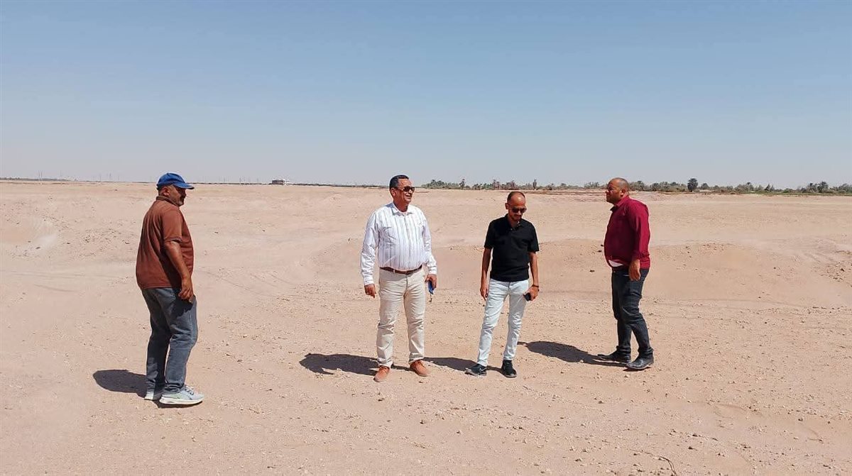 ازالة تعديات في الوادى الجديد