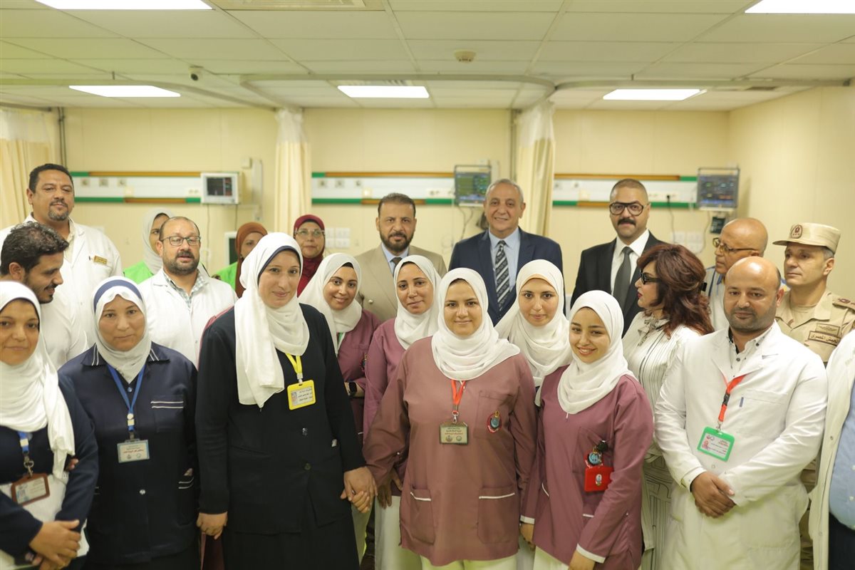 أحمد الباز يفتتح غرفة العناية المتخصصة بجراحات المخ والأعصاب بمستشفى كفر الزيات العام 