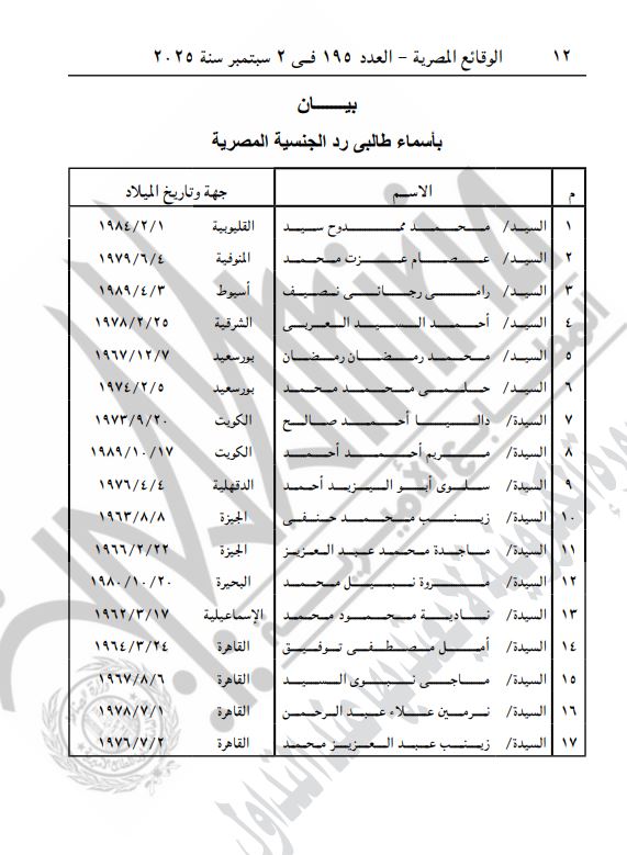 طالبي رد الجنسية