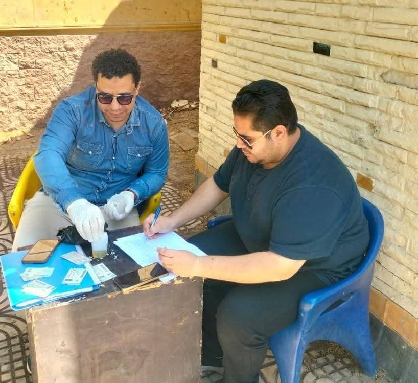 جانب من الحملة