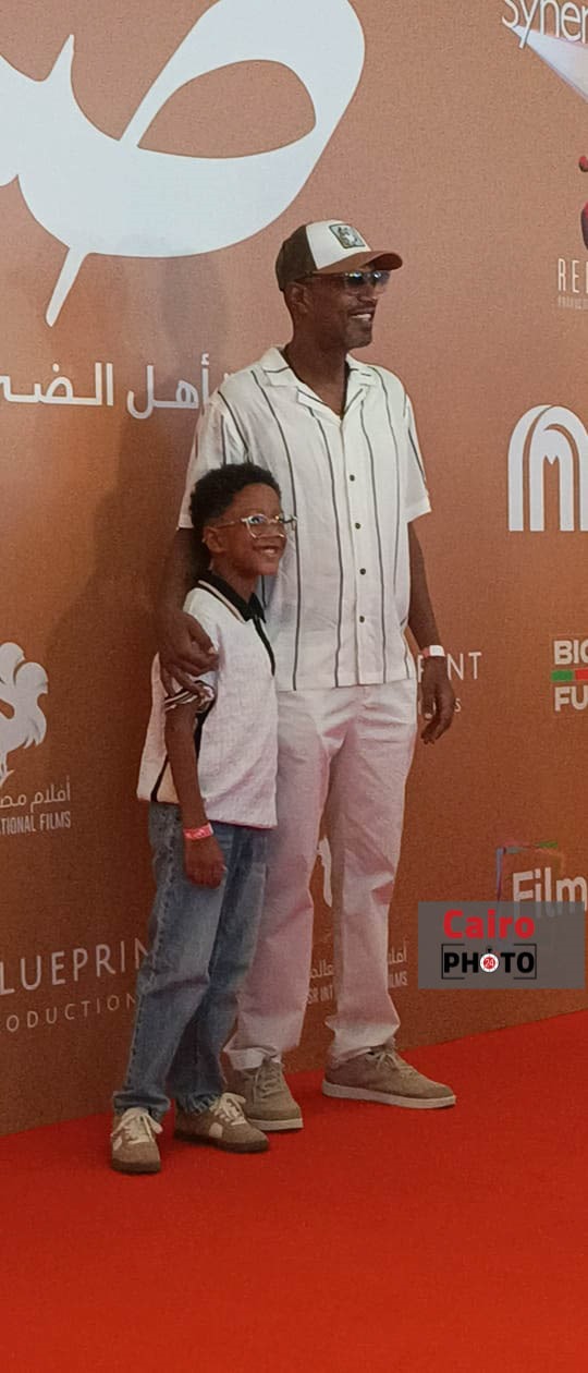 أمير صلاح الدين في العرض الخاص لفيلم ضي