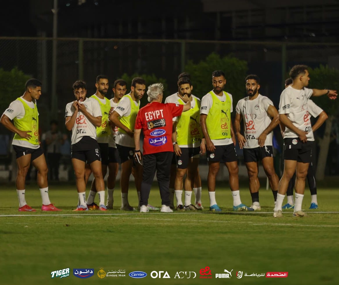 <strong>صور مران منتخب مصر </strong>