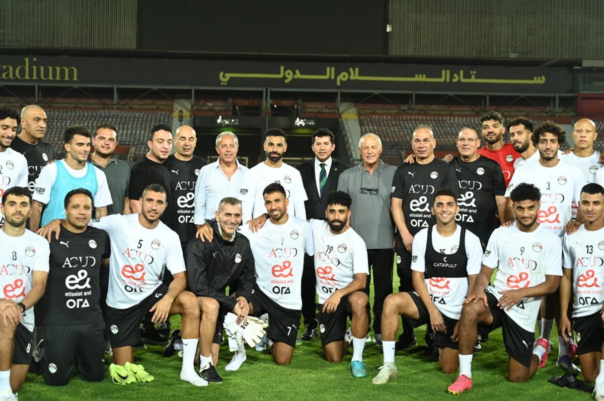 مران منتخب مصر 