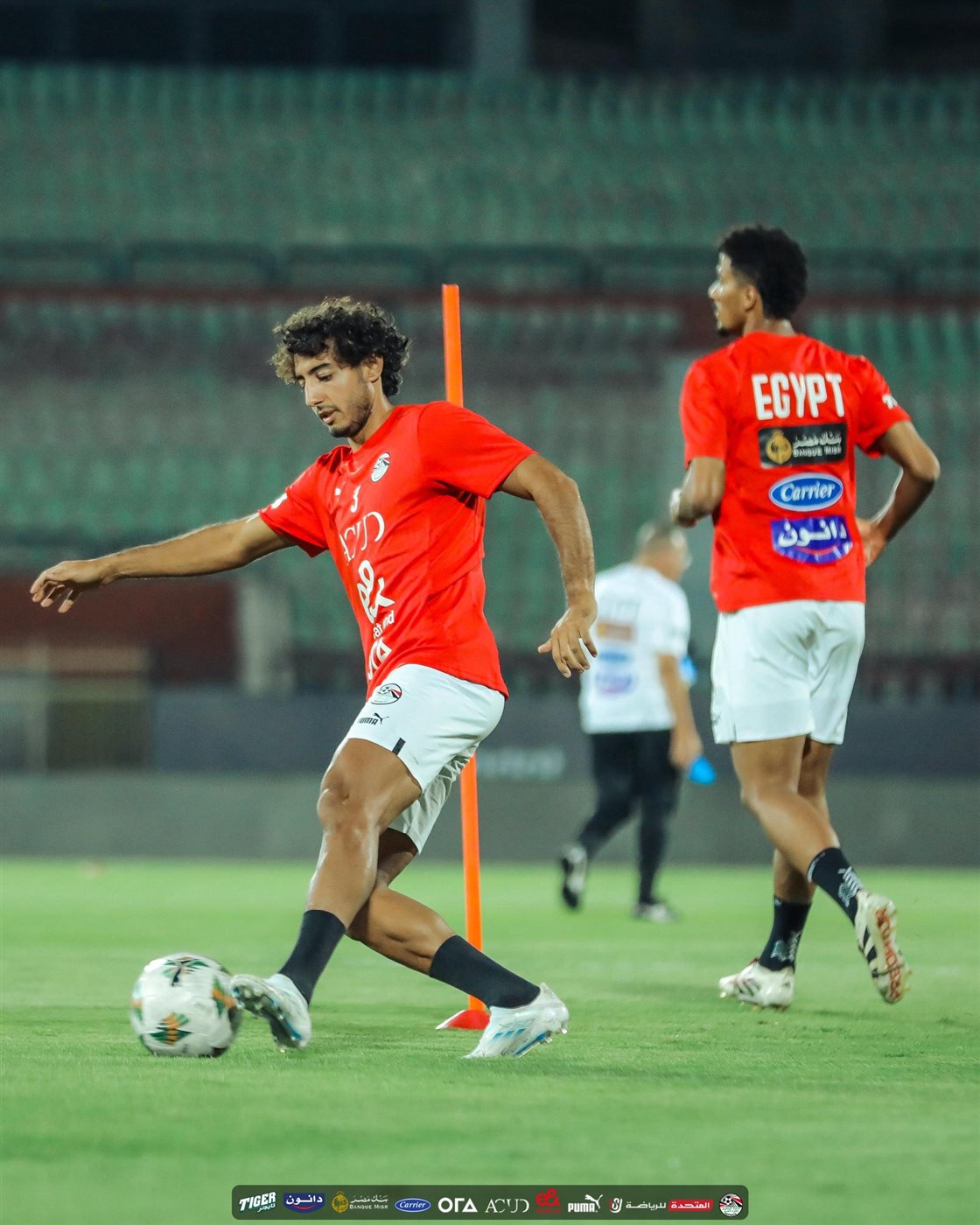 مران منتخب مصر اليوم