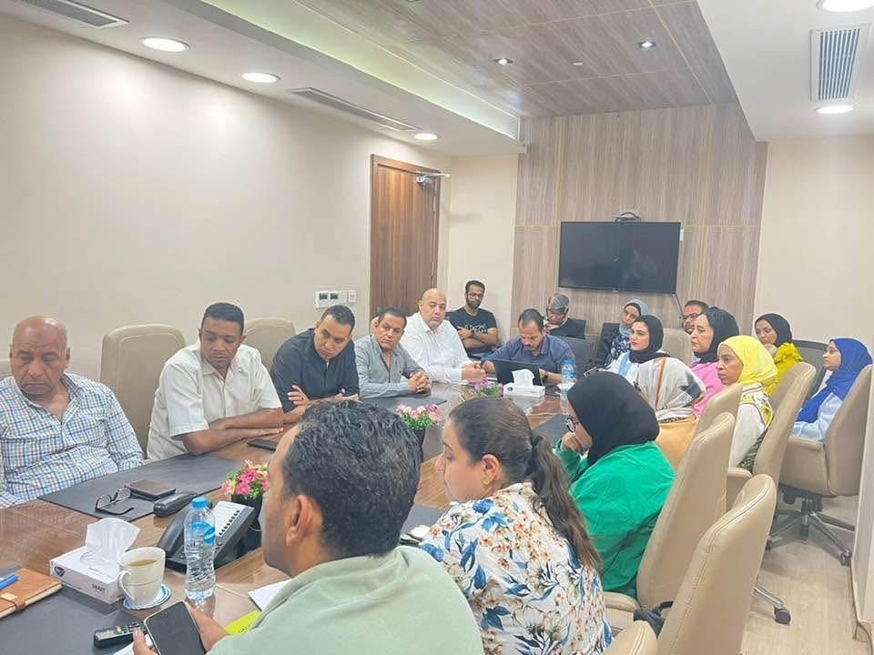 اجتماع مدير هيئة الرعاية