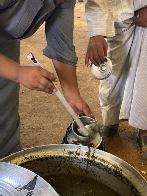 بالملوخية أهالي العقاربة يحتفلون بالمولد النبوي الشريف