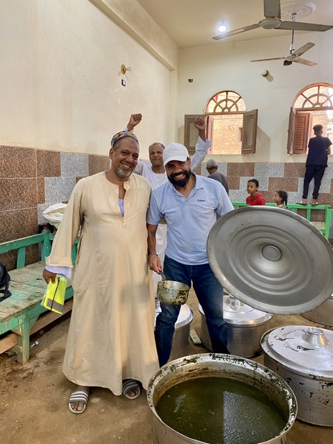 بالملوخية أهالي العقاربة يحتفلون بالمولد النبوي الشريف