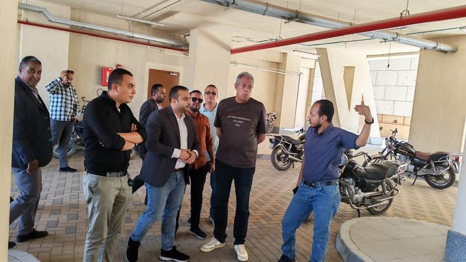 جولة ميدانية لمتابعة الأعمال الإنشائية والتجهيزات