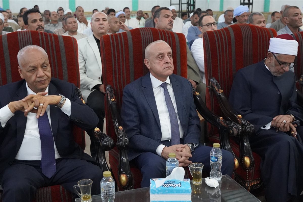 محافظ الأقصر والاحتفال بالمولد النبوي بالساحة الرضوانية