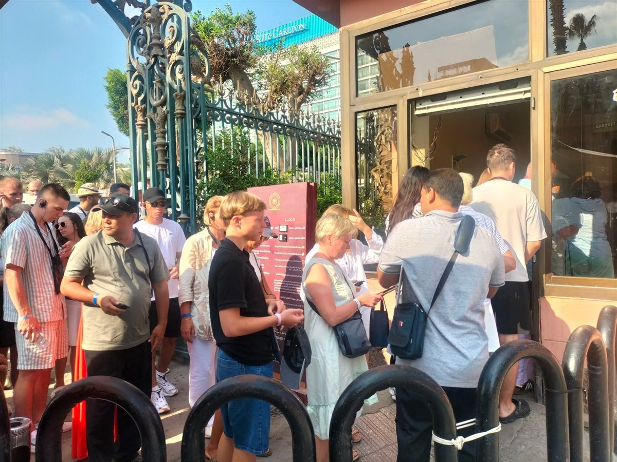 إقبال سياحي على المتحف المصري بالتحرير