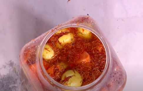 تخليل الليمون المسلوق للشيف هالة