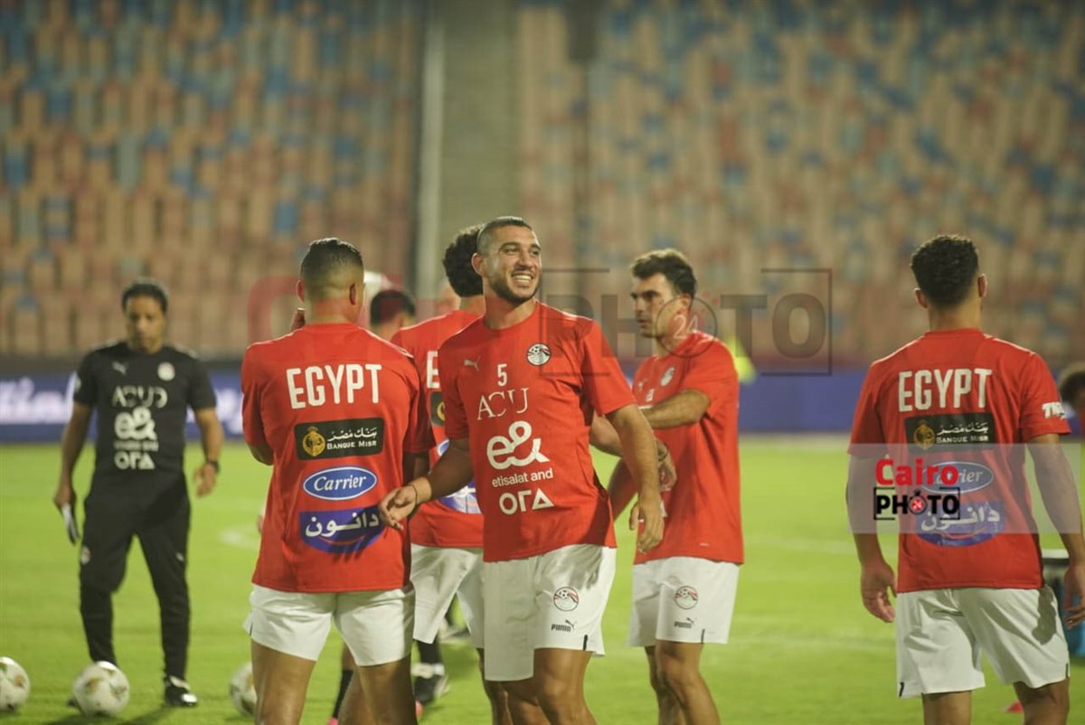  أجواء مرحة في مران منتخب مصر استعدادًا لمواجهة إثيوبيا